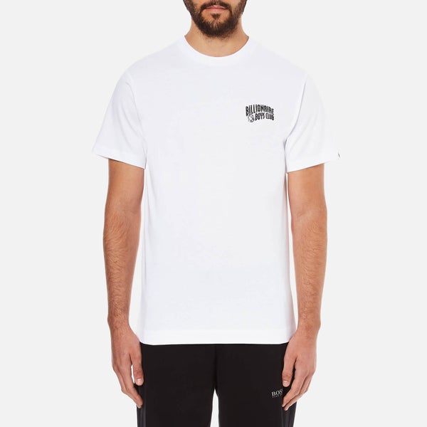 Billionaire Boys Club Men's Small Arch Logo Short Sleeve T-Shirt - White