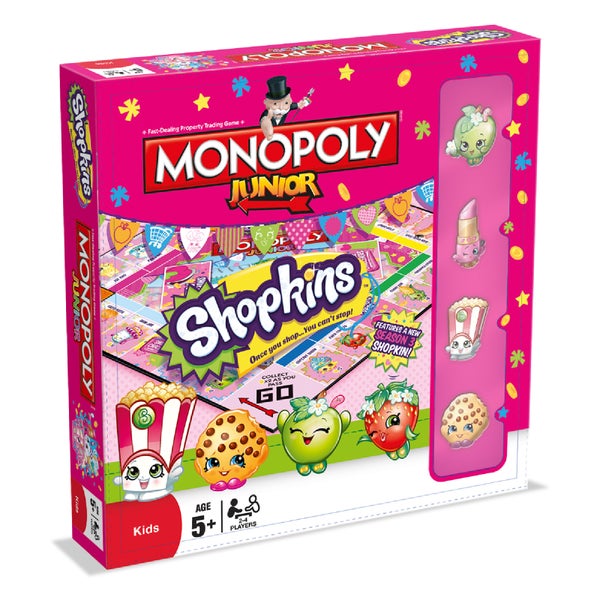Monopoly Board Game - Shopkins Jr. Edition