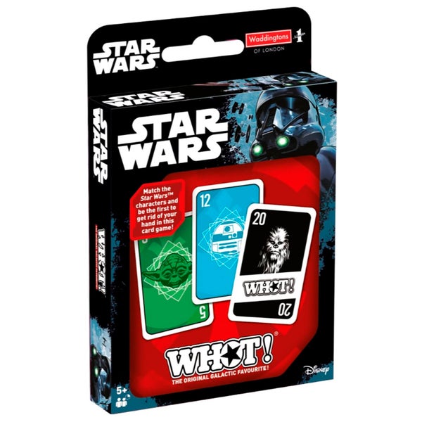 Top Card Tuck Box - Star Wars Whot!