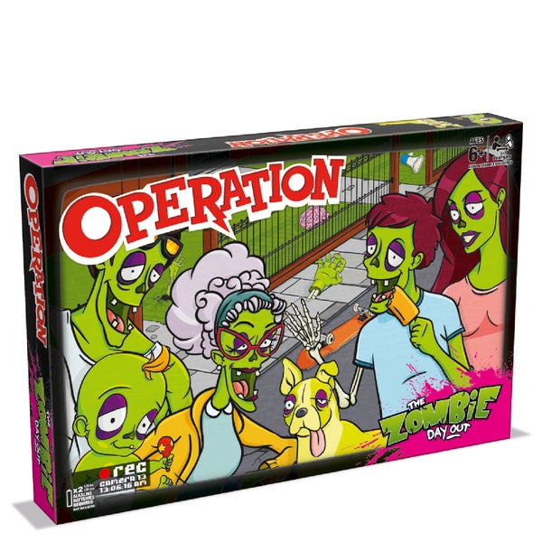 Operation Board Game - Zombie Edition