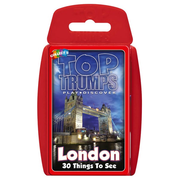 Top Trumps Card Game - London 30 Things to See Edition