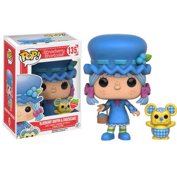 Strawberry Shortcake Blueberry Muffin and Cheesecake Scented Pop! Vinyl Figures