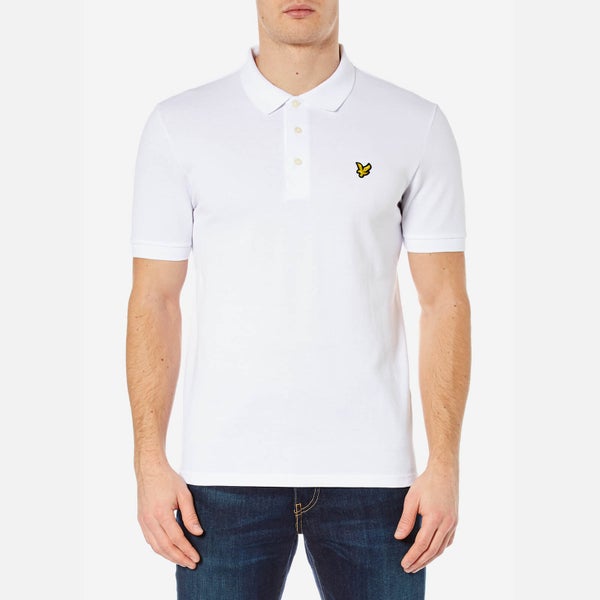 Lyle & Scott Men's Short Sleeve Polo Shirt - White