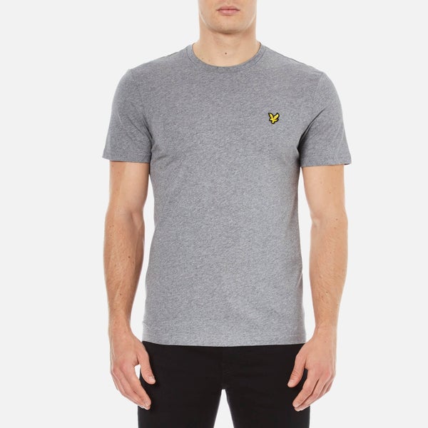 Lyle & Scott Men's Crew Neck T-Shirt - Mid Grey Marl