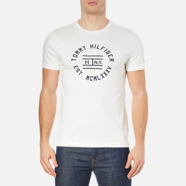 Tommy Hilfiger Men's Finn Printed T-Shirt - Snow White