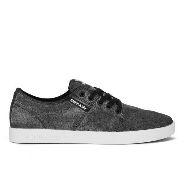 Supra Men's Stacks II Low Top Trainers - Washed Black