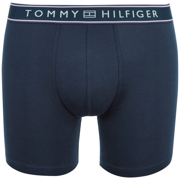 Tommy Hilfiger Men's Cotton Flex Boxer Briefs - Navy