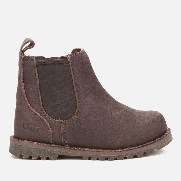 UGG Toddlers' Callum Suede Chelsea Boots - Chocolate