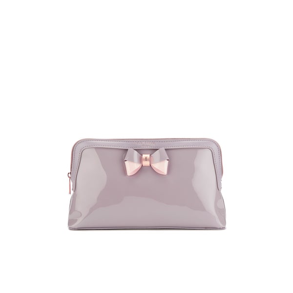 Ted Baker Women's Madlynn Bow Large Wash Bag - Mid Purple
