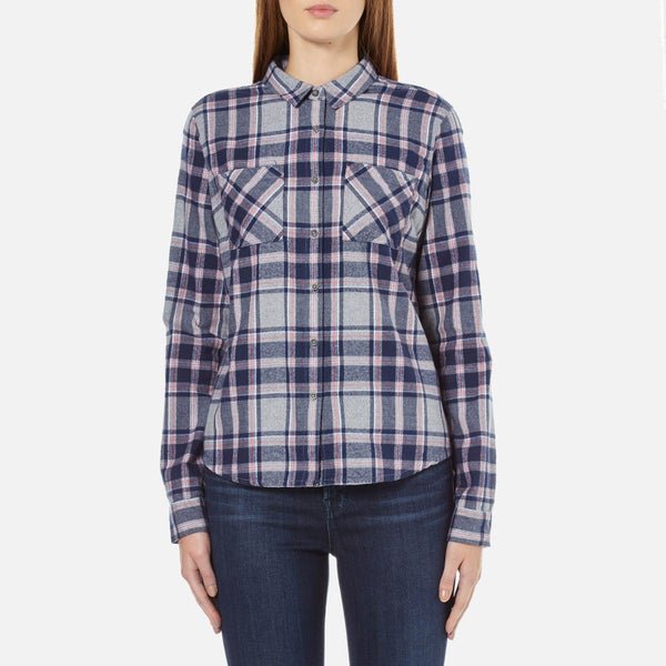 Superdry Women's New Lumberjack Twill Shirt - Stockholm Grey Check