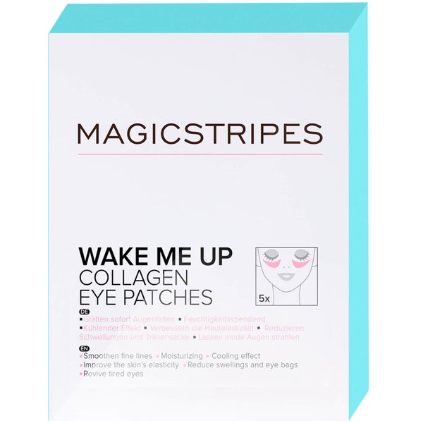 MAGICSTRIPES Wake Me Up Collagen Eye Patches x 5 Sachets