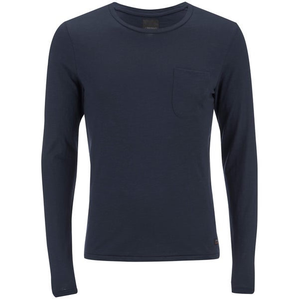 T-Shirt Homme Produkt Slub - Bleu Marine