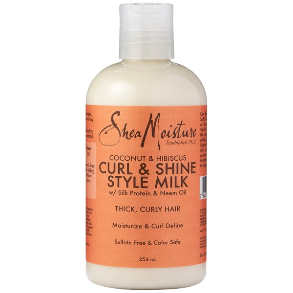 Shea Moisture Coconut & Hibiscus Curl & Style Milk -muotoiluvoide 254ml