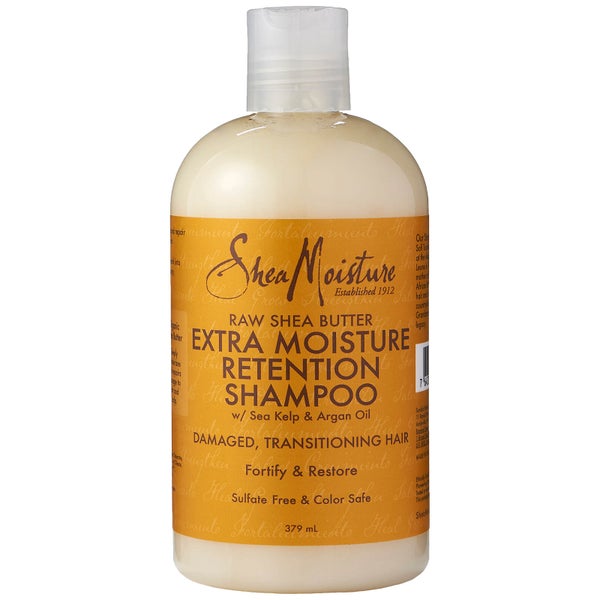 Shampoo de Retenção da Hidratação com Manteiga de Karité Crua da Shea Moisture 379 ml
