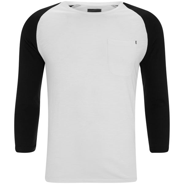 T-Shirt Homme Manches 3/4 Produkt -Blanc