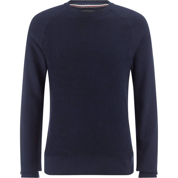 Produkt Men's Knit Raglan Crew Neck Sweatshirt - Navy Blazer
