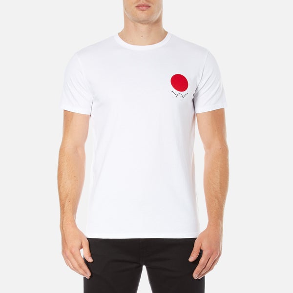 Edwin Men's Red Dot Logo 2 T-Shirt - White