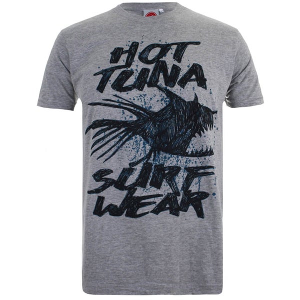 T-Shirt Homme Hot Tuna Sketchy Fish -Gris
