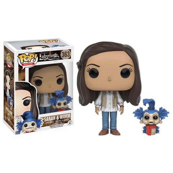 Labryinth Sarah mit Wurm Funko Pop! Figur