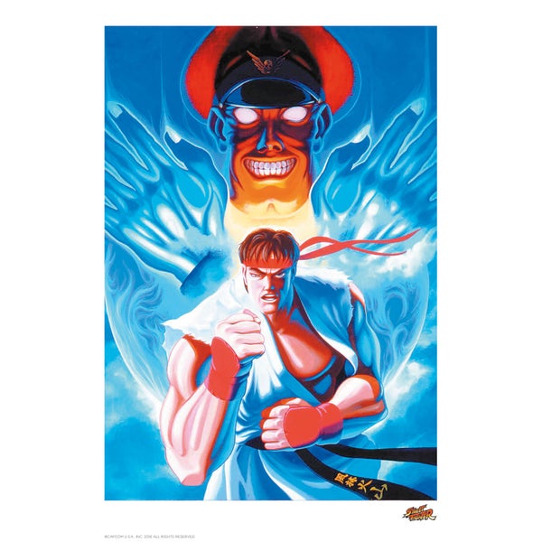 Street Fighter GILCEE-Kunstdruck in limitierter Auflage - nur für kurze Zeit erhältlich