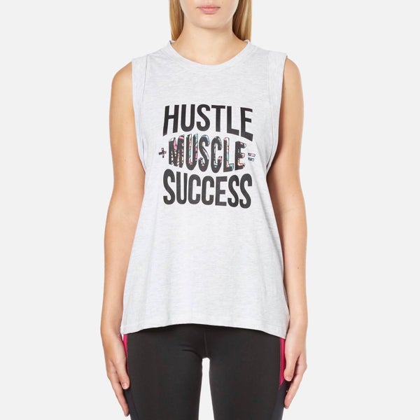 MINKPINK Women's Hustle Muscle Success Tank - Grey Marle