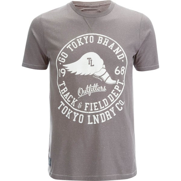 Tokyo Laundry Men's Reeves Point T-Shirt - Dark Gull Grey