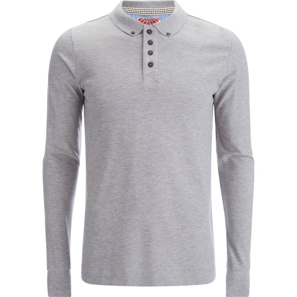 Polo Tokyo Laundry pour Homme Lake Nevada -Gris Chiné