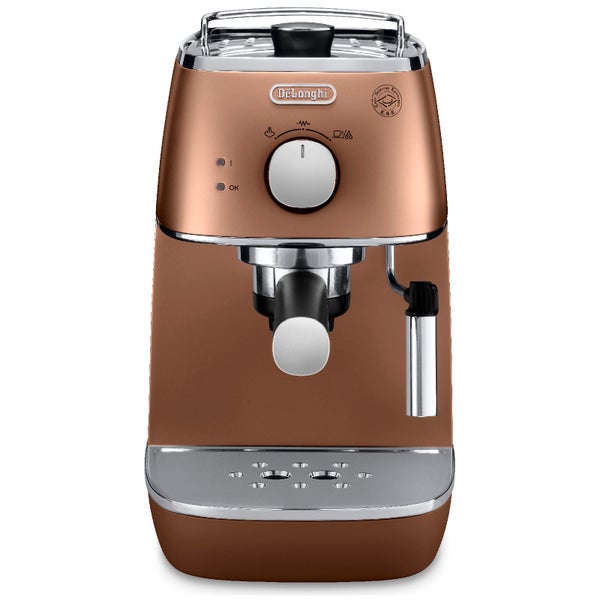 De'Longhi ECI341.CP Distinta Espresso Machine - Matt Copper