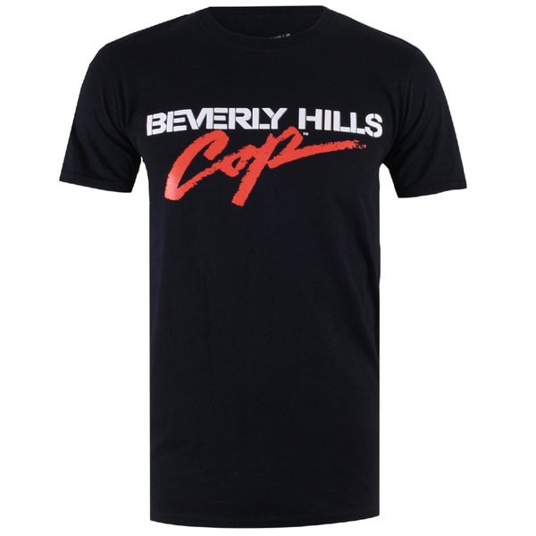 Beverly Hills Cop Logo Heren T-Shirt - Zwart