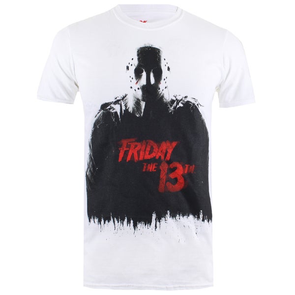 Friday the 13th Jason Heren T-Shirt - Wit