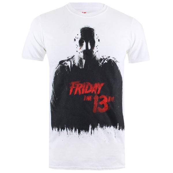 T-Shirt Homme Vendredi 13 Jason - Blanc