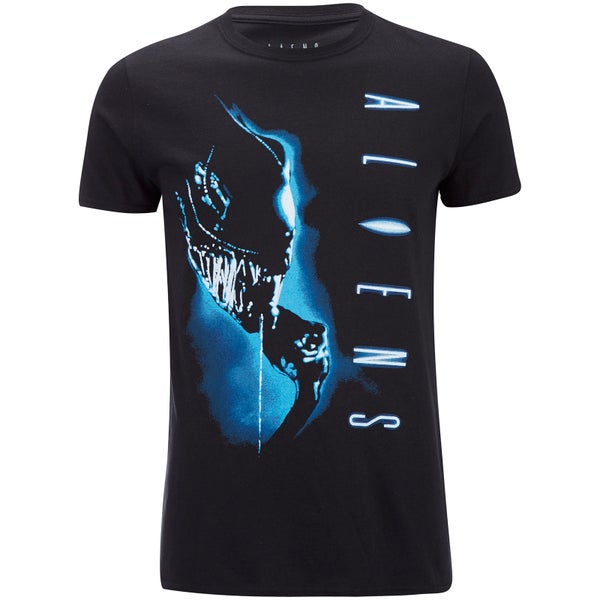 Aliens Men's Vertical T-Shirt - Black