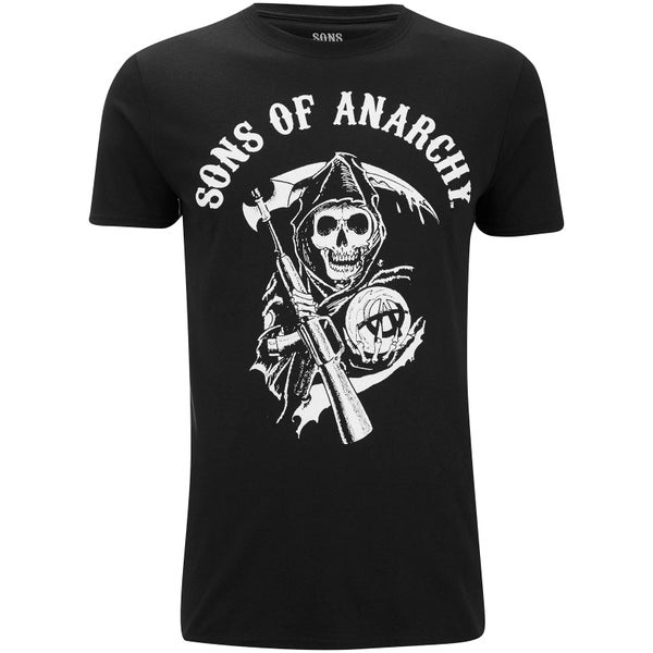 T-Shirt Homme Sons of Anarchy la Faucheuse - Noir