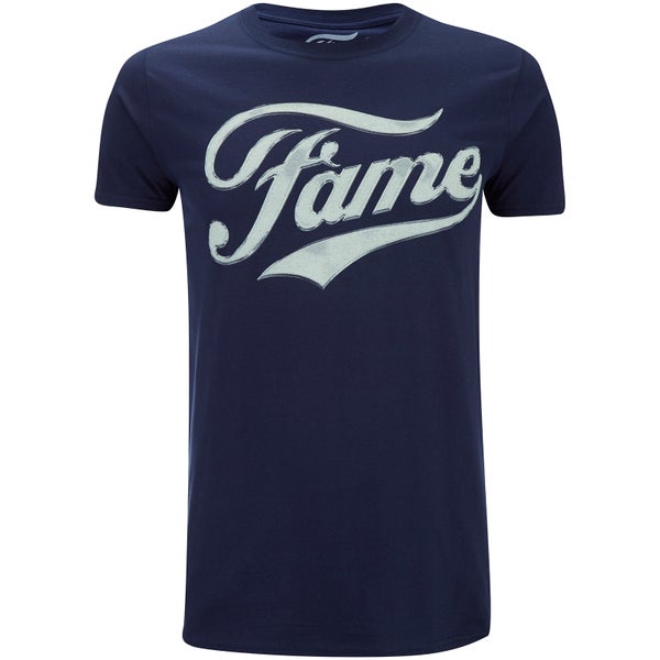 Fame Men's Logo T-Shirt - Navy