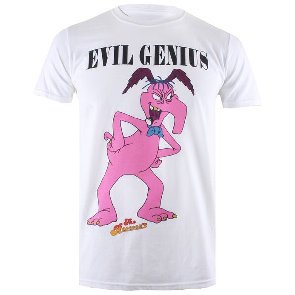T-Shirt Homme Les Ratons Laveurs Evil Genius - Blanc