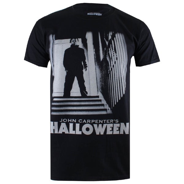 Halloween Mens Myers T-Shirt - Zwart