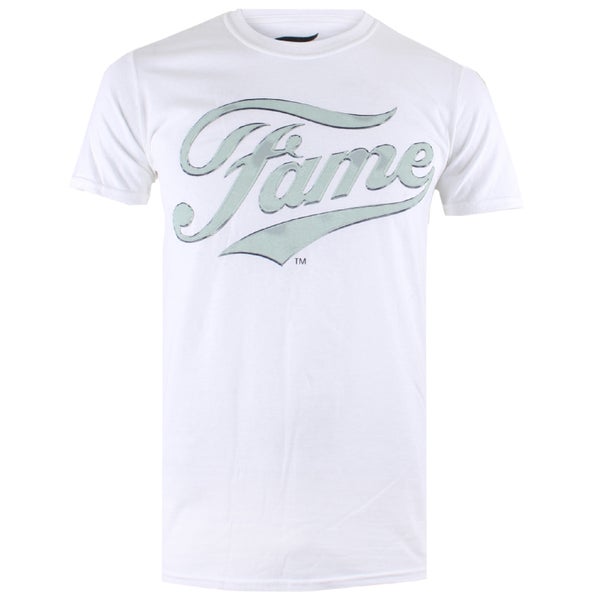 Fame Mens Logo T-Shirt - Wit