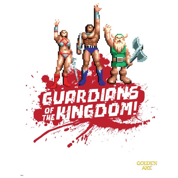 Affiche Golden Axe 'Guardians' - Fine Art