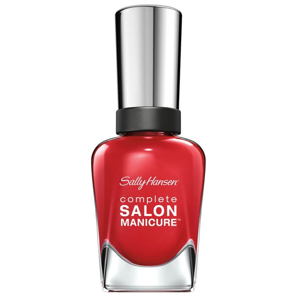 Esmalte de uñas con queratina Complete Salon Manicure 3.0 de Sally Hansen - Right Said Red 14,7 ml