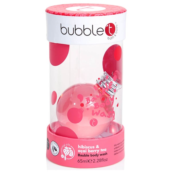 Bubble T Bath & Body - Solo Bauble bagnoschiuma - tè all'ibisco e bacche di acai 100 ml
