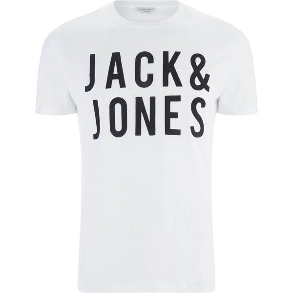 T -Shirt Jack & Jones pour Homme Core Sharp -Blanc