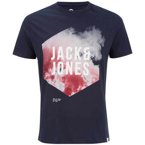 T -Shirt Jack & Jones pour Homme Core Atmosphere -Marine