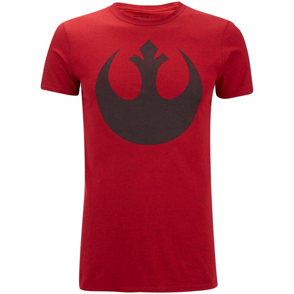 T-Shirt Homme Star Wars Rebel Alliance Antique - Rouge