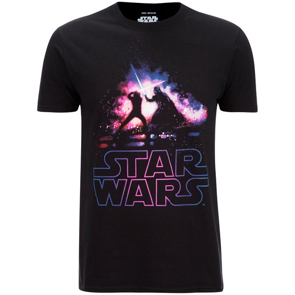 Star Wars Mens Galaxy Force T-Shirt - Zwart
