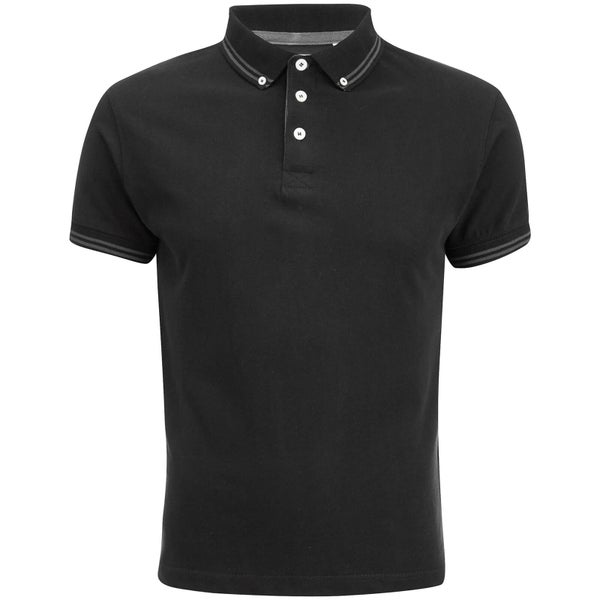Soul Star Men's Ralling Polo Shirt - Black