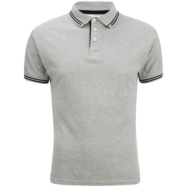 Advocate Men's Ralling Polo Shirt - Light Grey Melange