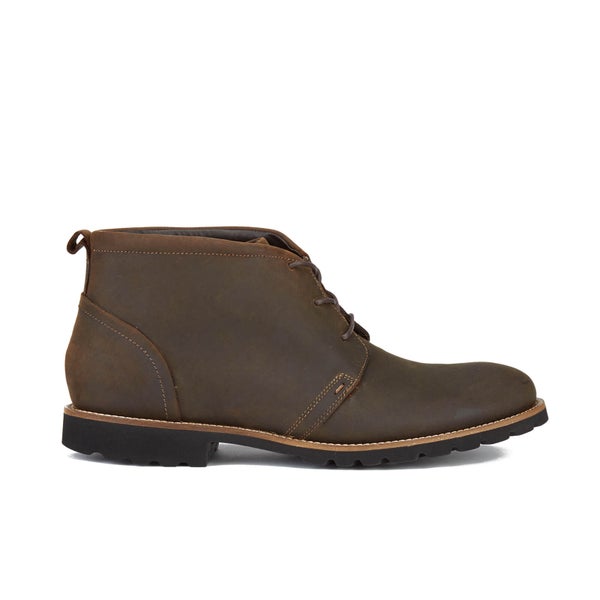 Rockport Men's Sharp & Ready Charson Chukka Boots - Dark Brown
