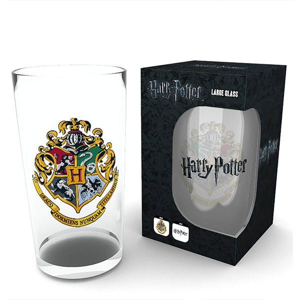 Harry Potter - Large Glasses 500ml - Crest