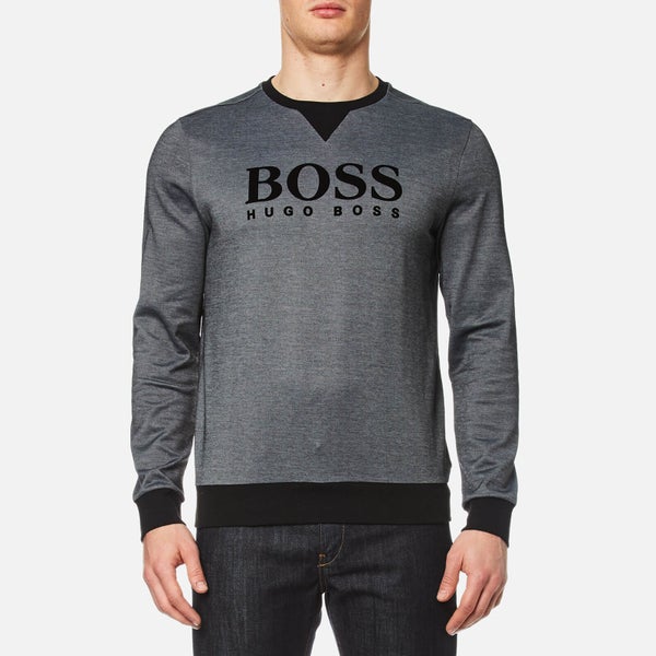 BOSS Hugo Boss Men's Large Logo Sweatshirt - Black