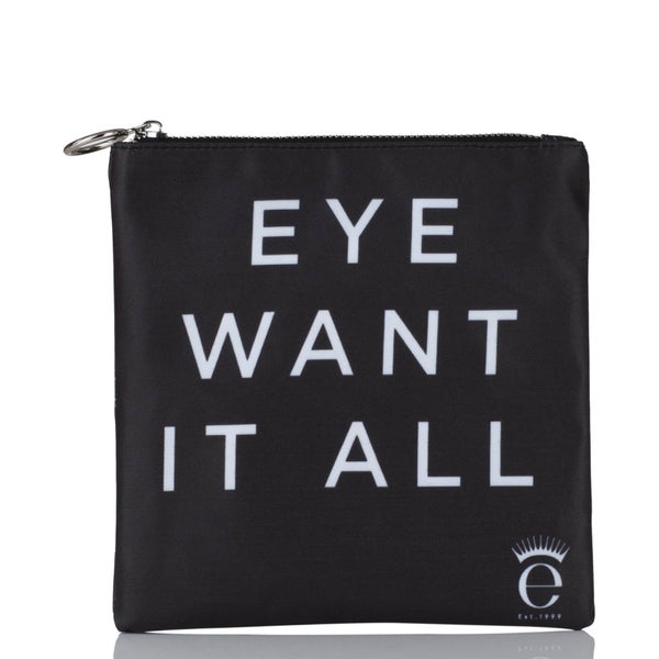 Eyeko Collectible "Eye Want It All" Bag - Black